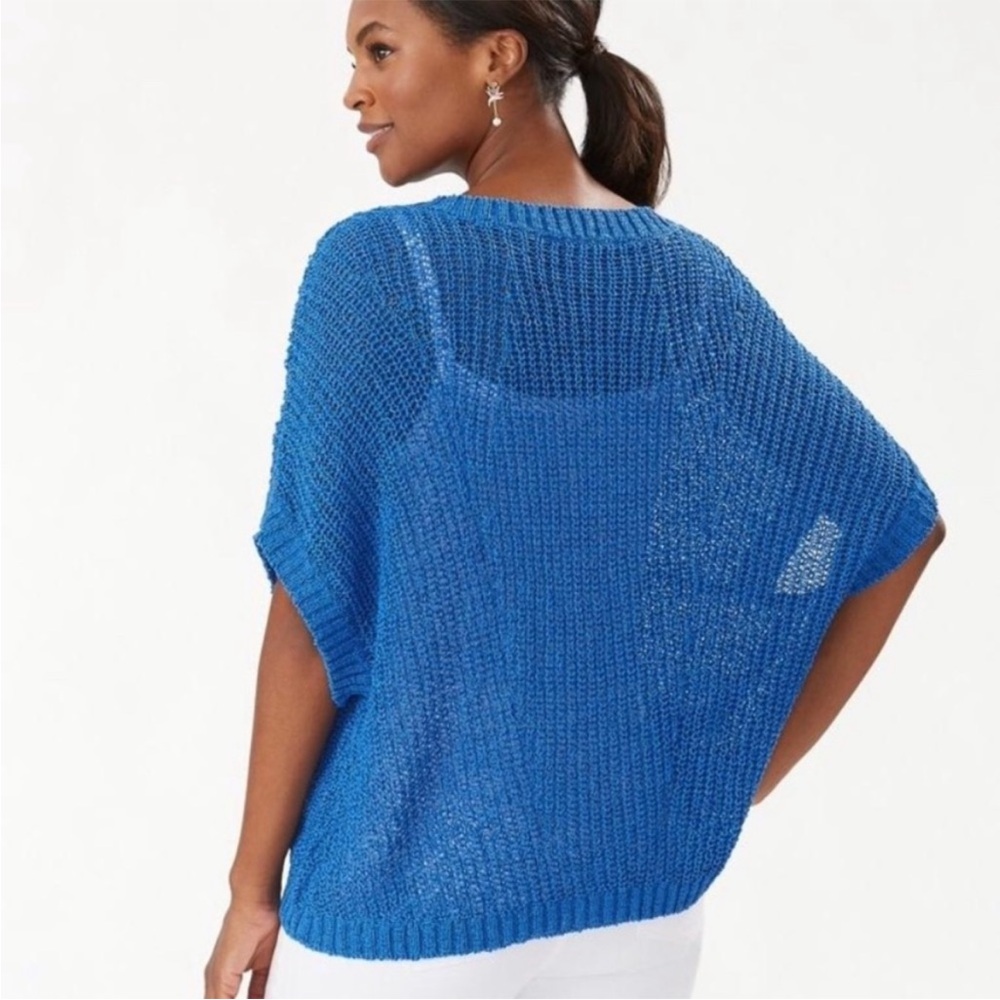 Tommy Bahama Marlina Top - Bahama Blue - Women's Sweater - L NWT